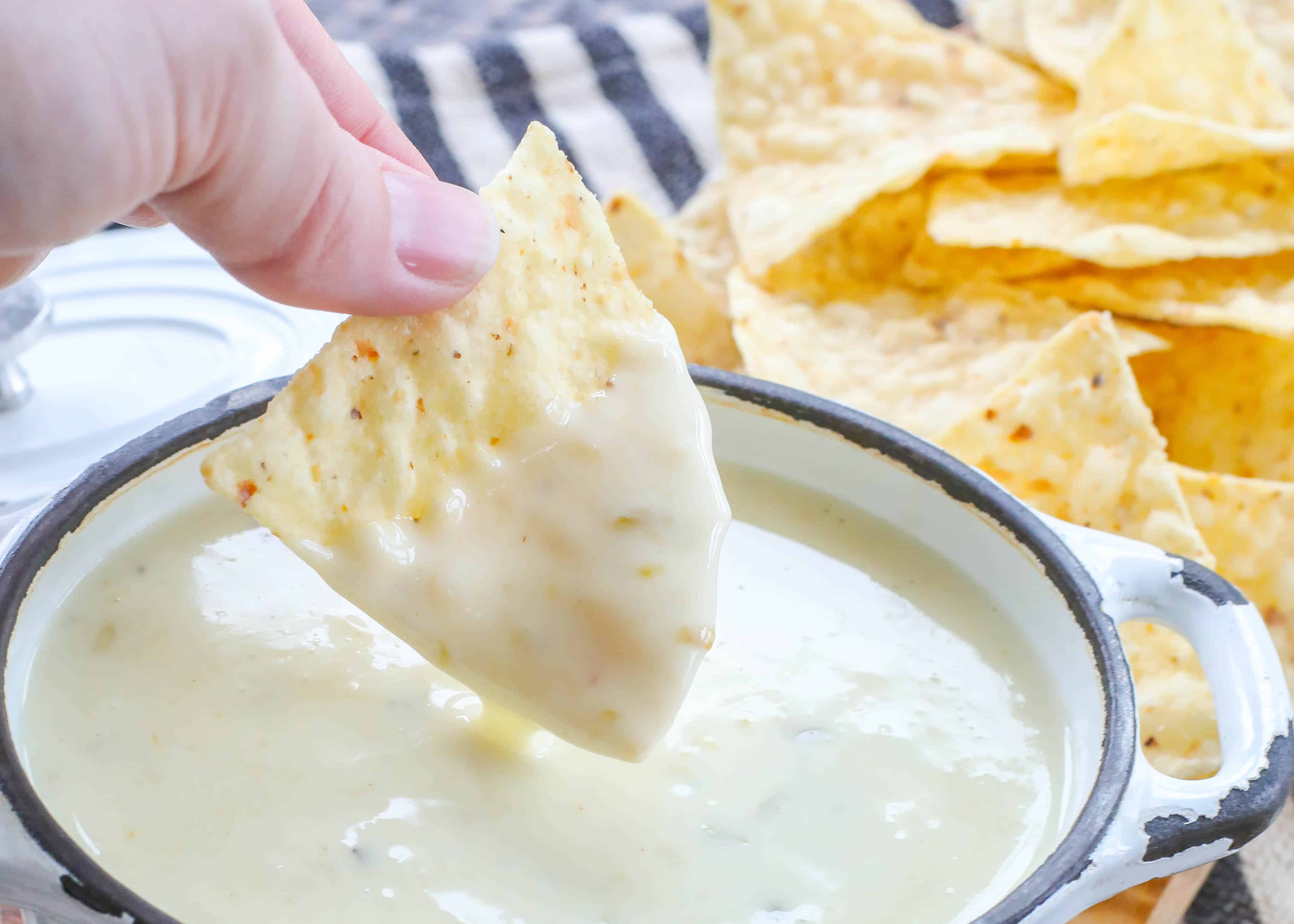 The Secret to Perfect Restaurant-Style Queso Blanco Dip